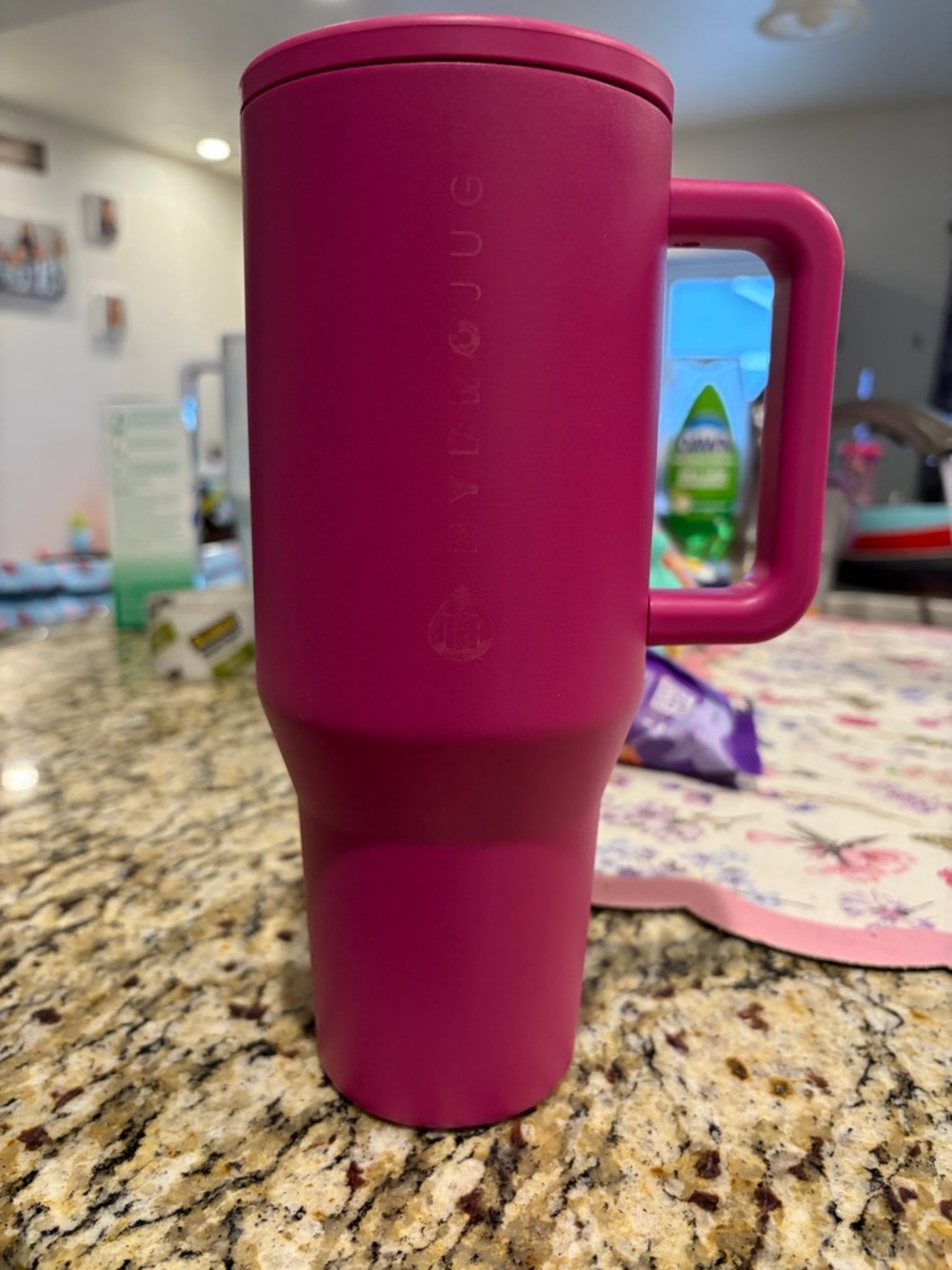 32oz Hot Pink Hydrojug Tumbler